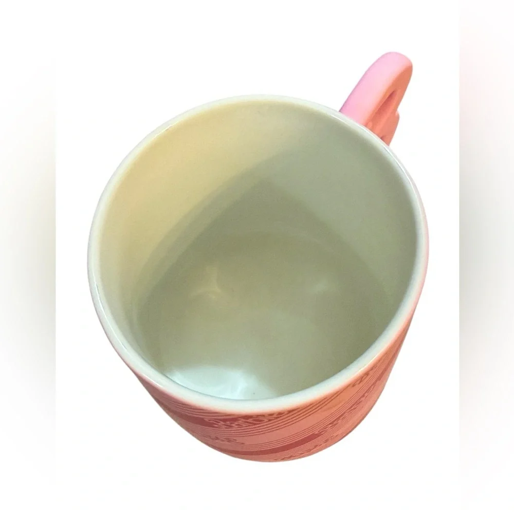 Barbie Pink Diagonal‎ Stripe Mug